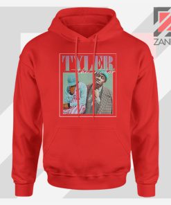 Tyler The Creator Rap Singer Red Hoodie