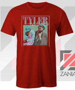 Tyler The Creator Rap Singer Red Tee