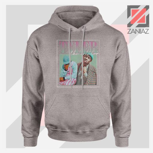 Tyler The Creator Rap Singer Sport Grey Hoodie