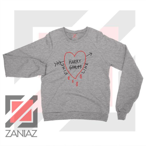 Fine Line Albums Grey Sweatshirt