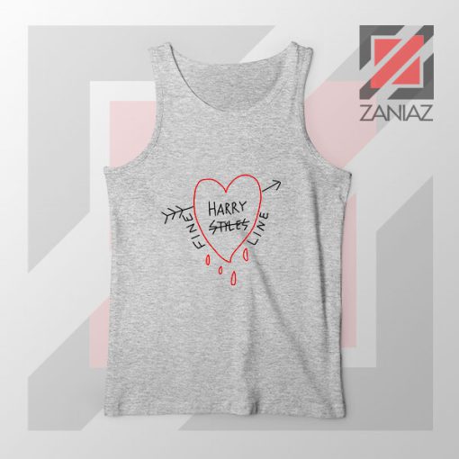 Fine Line Albums Grey Tank Top