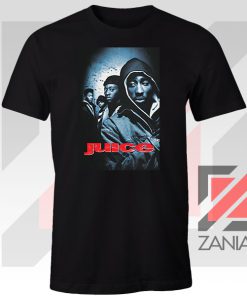 2pac Power Respect Juice Film Black Tshirt