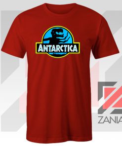 Jurassic Antarctica Red Tee