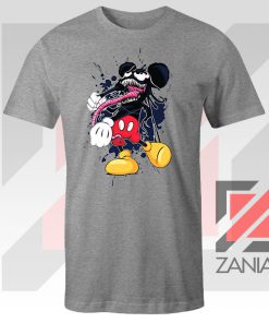 Mickey Venom Character Sport Grey Tee