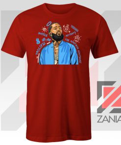 Nipsey Forever Fly Red Tee