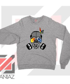 Stormtrooper Butterfly Grey Sweatshirt