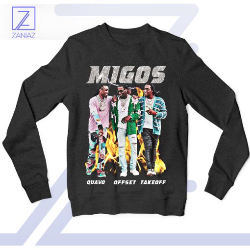 Bad and Boujee Fashion Migos Sweatshirt