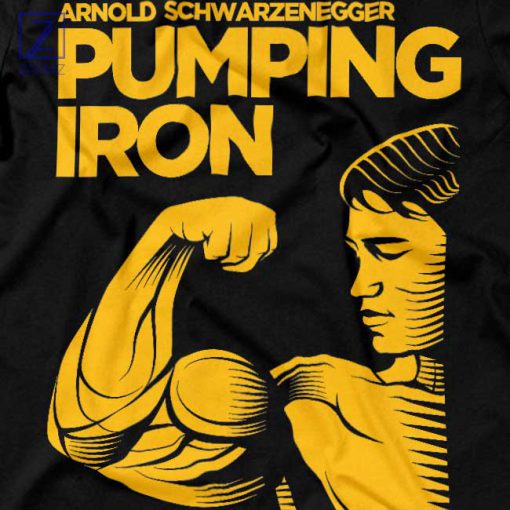 Bodybuilding Legend Arnold Pumping Iron T-Shirt 2