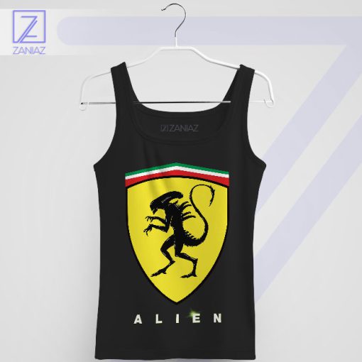 Celestial Sleekness Scuderia-Alien Tank Top