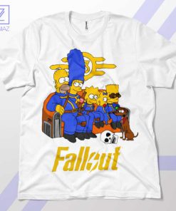 Conquer the Wasteland Nuclear Family White T-Shirt