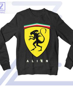 Cosmic Cruising Scuderia-Alien Sweatshirt