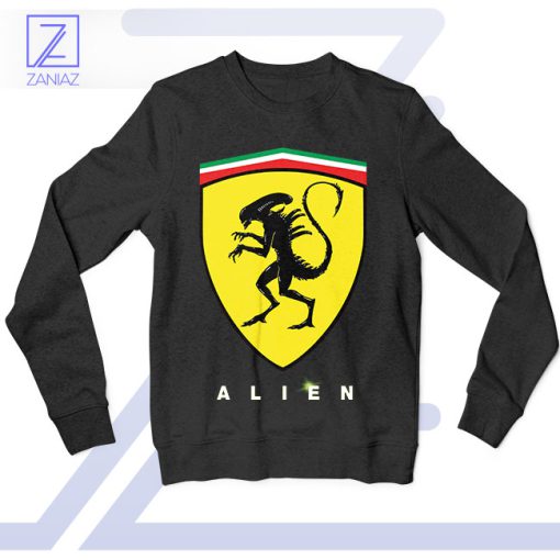 Cosmic Cruising Scuderia-Alien Sweatshirt