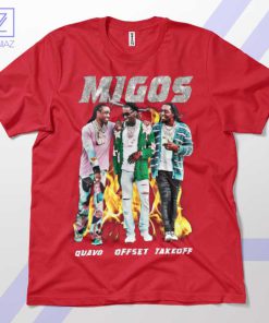 Culture Kings Tribute Migos Legend Red T-Shirt