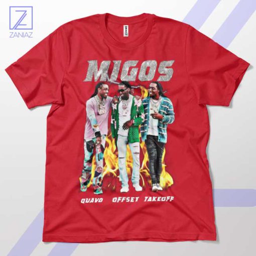 Culture Kings Tribute Migos Legend Red T-Shirt
