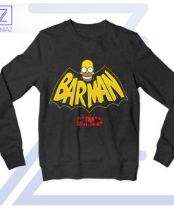 D'oh The Batman Mashup Homer Sweatshirt