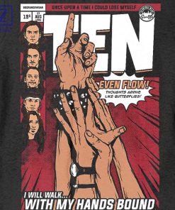 Evenflow Comic Art By Pearl Jam Sweatshirt 2