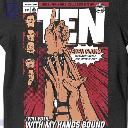 Evenflow Comic Art By Pearl Jam Sweatshirt 2
