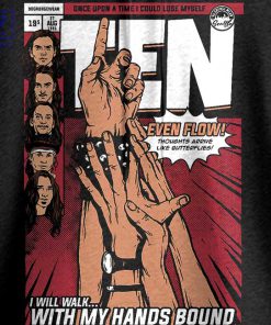 Evenflow Comic Strip Pearl Jam Music Hoodie 2