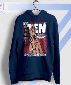 Evenflow Comic Strip Pearl Jam Music Navy Hoodie