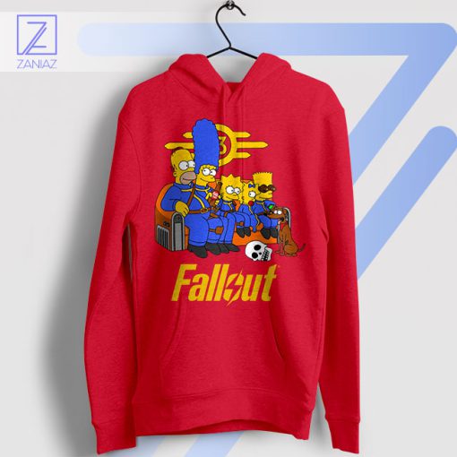 Fallout Fusion Phenomenon Nuclear Family Red Hoodie