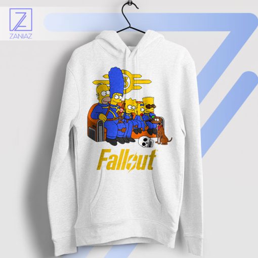 Fallout Fusion Phenomenon Nuclear Family White Hoodie