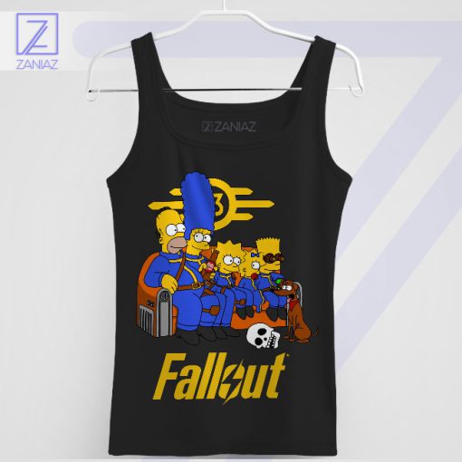 Fallout Ultimate Mashup Nuclear Family Tank Top