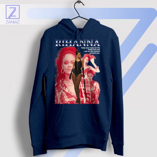 Finish Line Ahead Rihanna Inspiration Navy Hoodie