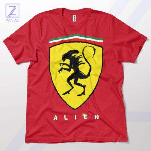 Galactic Revolutions Scuderia-Alien Red T-Shirt