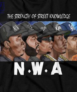 Gangsta Rap Pioneers NWA Street Knowledge T-Shirt 2