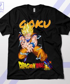 Goku Super Saiyan Kamehameha Attack T-Shirt