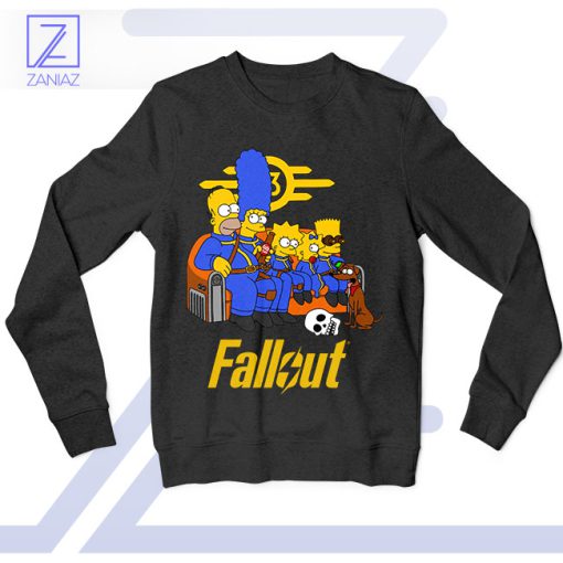 Iconic Fallout Fusion Nuclear Family Sweatshirt