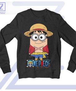 Minion One Piece Luffy Bounty Hunter Sweatshirt