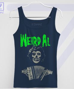 Misfits Rebel Spirit Accordion Music Navy Tank Top