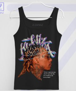 No Looking Back Wiz Khalifa Quote Tank Top