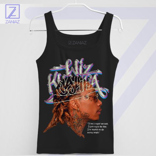 No Looking Back Wiz Khalifa Quote Tank Top