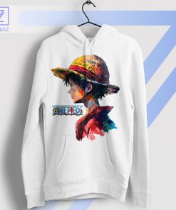 One Piece Masterpiece Luffy with Straw Hat Hoodie