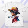 One Piece Saga Luffy with Straw Hat T-Shirt