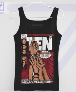 Pearl Jam's Evenflow Comic Illustration Tank Top