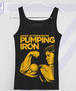 Pumping Iron Motivation Arnold Quote Tank Top