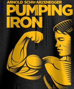 Pumping Iron Retro Arnold Schwarzenegger Hoodie 2