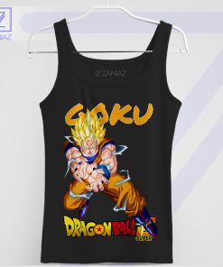 Saiyan Warrior's Pride Goku Kamehameha Tank Top