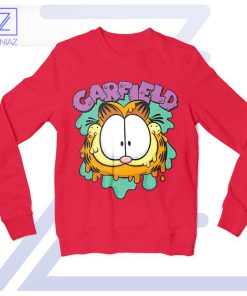 Slime-tastic Style with Garfield Sweatshirt