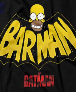 Springfield's Dark Knight Homer Barman T-Shirt 2