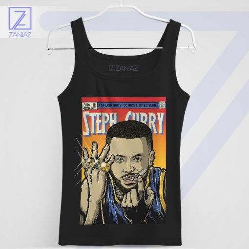 Steph Curry Basketball Comics Legend Tank Top