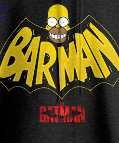 The Bat in Springfield Homer Barman Hoodie 2