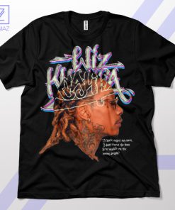 Wiz Khalifa QuoteNo Regrets Just Lessons T-Shirt