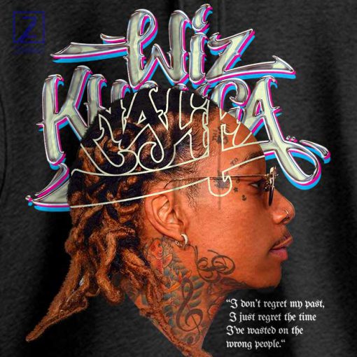Wiz Khalifa's Life Philosophy No Regrets Hoodie 2
