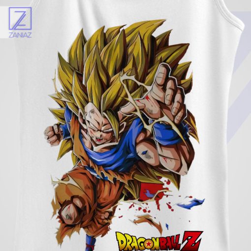 Z-Fighter Fashion Super Saiyan 4 Tank Top 2