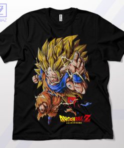 Z-Warrior Fashion Super Saiyan 4 Black T-Shirt