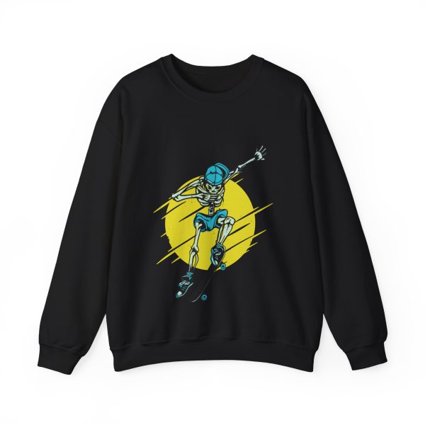 Dancing Skeleton Skateboarder Sweatshirt